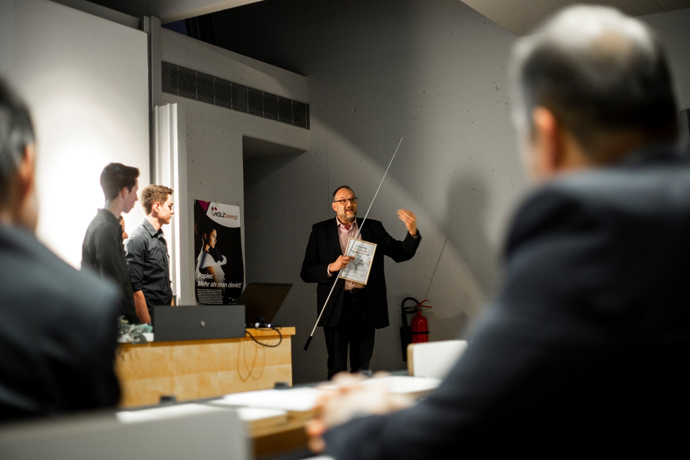 Dr. Peter Biber erhielt den SRM-Preis der guten Lehre für 2018. Foto: RIGHTLIGHT MEDIA GMBH